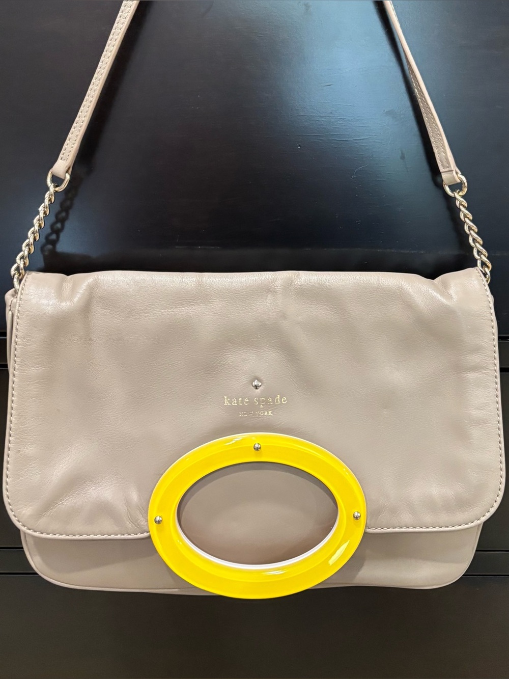 kate spade Perry Shoreline Shoulder Bag, Tan, Beige Vacation Resortwear Neon